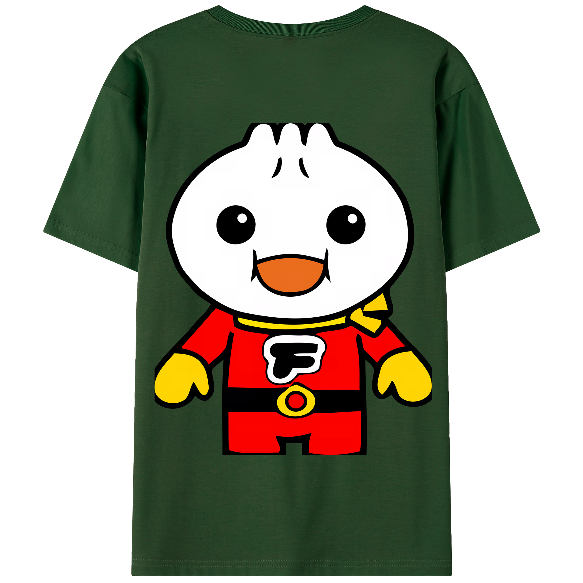（画像用） アンパンマン Anpanman 綿100％半袖Tシャツ（背面プリント）